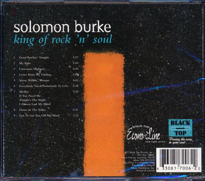 Solomon Burke - King Of Rock 'N' Soul [New CD]