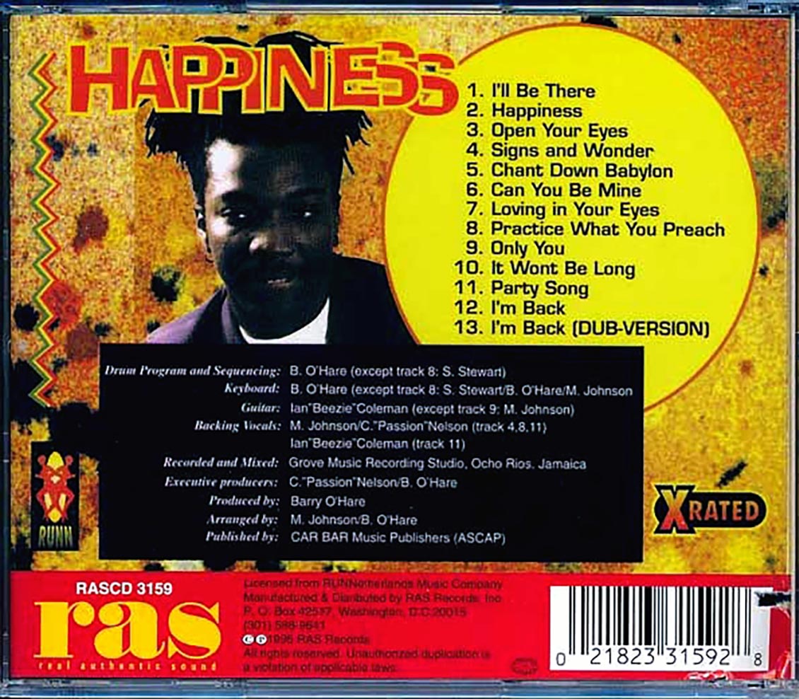 Mikey Spice - Happiness [New CD]