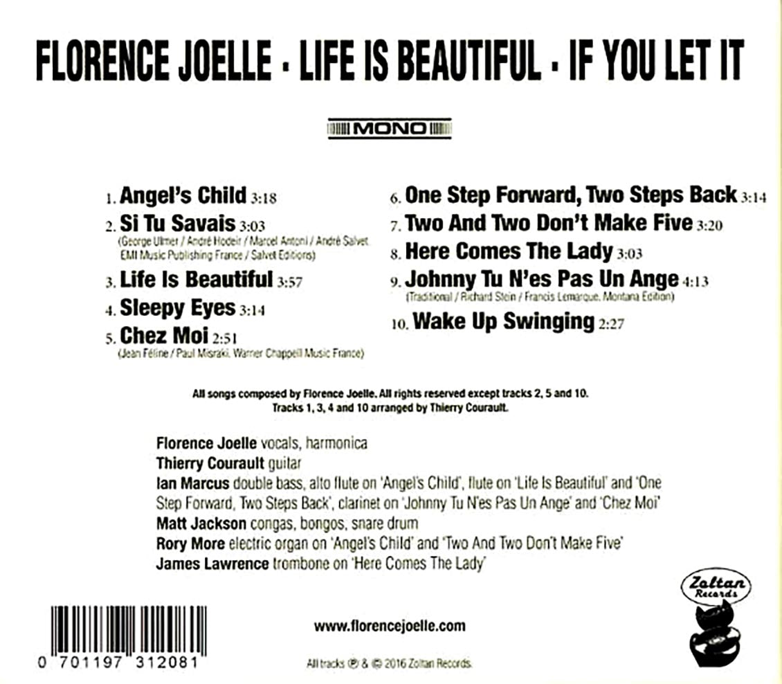 Florence Joelle - Life Is Beautiful [New CD]