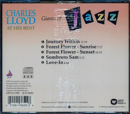 Charles Lloyd - At His Best: Giants Of Jazz 5 [New CD]