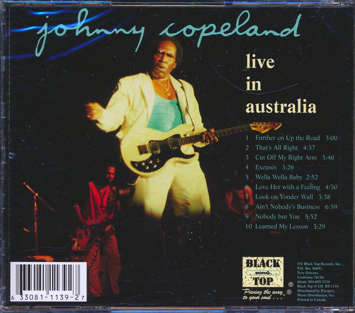 Johnny Copeland - Live In Australia [New CD]