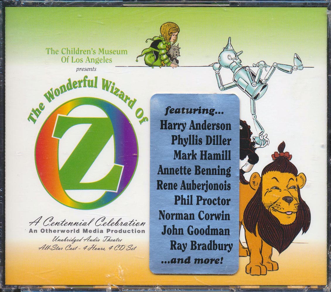 Mark Hamill, Phyllis Diller, Robert Guillaume, Harry Anderson, Etc. - The Children's Museum Of Los Angeles Presents The Wonderful Wizard Of Oz: A Centennial Edition (35 tracks) (4xCD) (incl. large booklet) [New] [New CD]