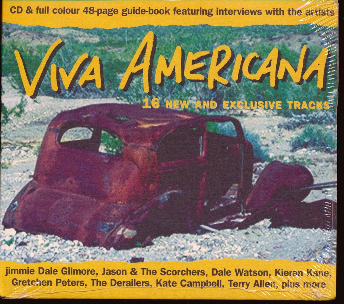 Jimmie Dale Gilmore, The Derailers, Kate Campbell, Etc. - Viva Americana (incl. large booklet) [New] [New CD]