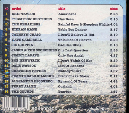 Jimmie Dale Gilmore, The Derailers, Kate Campbell, Etc. - Viva Americana (incl. large booklet) [New CD]