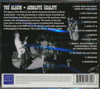 The Alarm - Absolute Reality [New CD]
