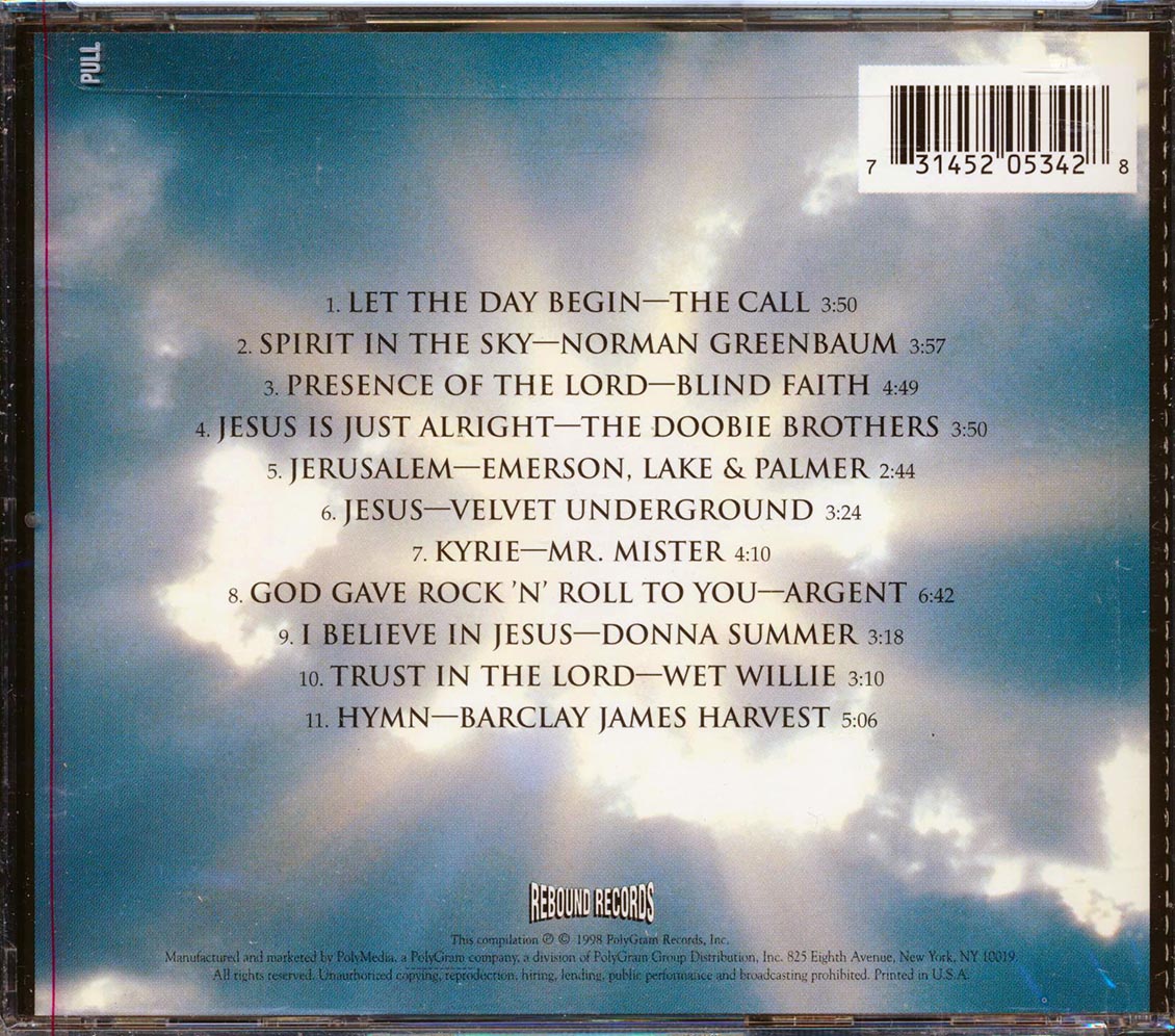 Donna Summer, The Doobie Brothers, The Call, Etc. - Built On Solid Rock: Rock 'N' Roll Gospel [New CD]