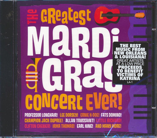 Fats Domino, Leo Dorsey, Allan Toussaint, Etc. - The Greatest Mardi Gras Concert Ever! [New] [New CD]
