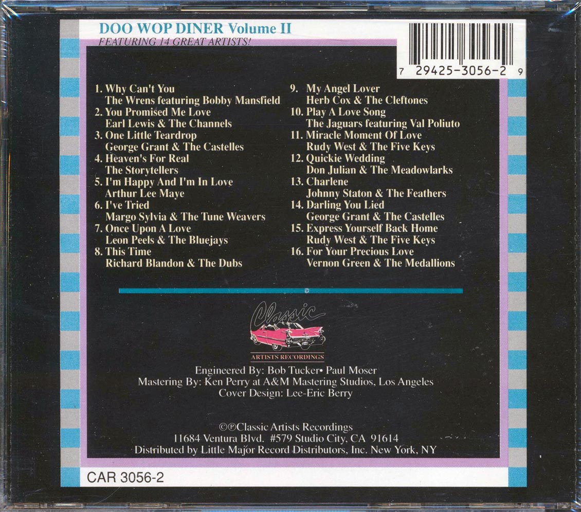 Various - Doo Wop Diner Volume 2 [New CD]
