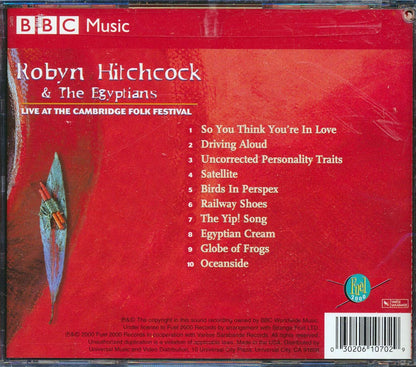 Robyn Hitchcock & The Egyptians - Live At The Cambridge Folk Festival [New CD]