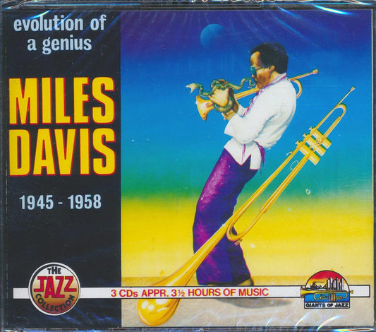 Miles Davis - Evolution Of A Genius 1945-1958 (40 tracks) (3xCD) [New CD]