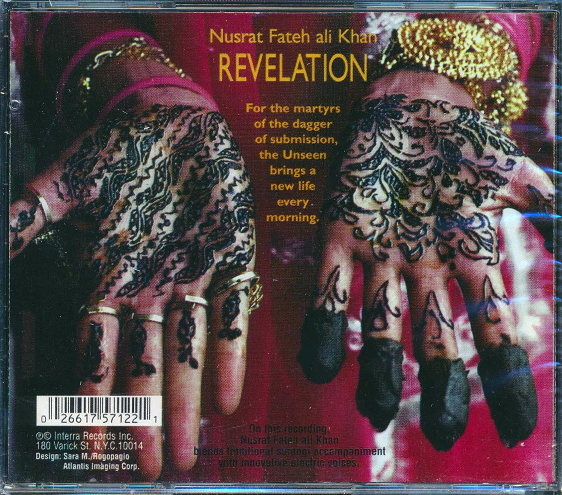 Nusrat Fateh Ali Khan - Revelation [New CD]