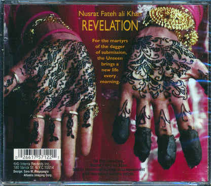 Nusrat Fateh Ali Khan - Revelation [New CD]