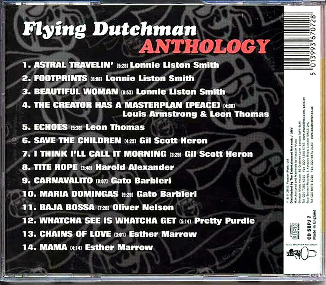 Gil Scott Heron, Bernard Purdie, Leon Thomas, Etc. - Flying Dutchman Anthology [New CD]