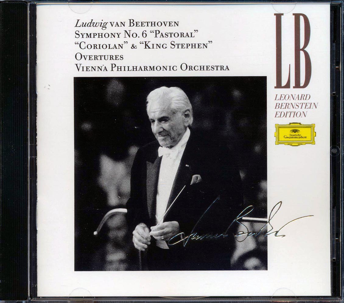 Leonard Bernstein - Beethoven: Symphony No. 6 Pastorale; Overtures Coriolan & Konig Stephan [New] [New CD]