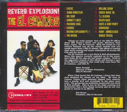 El Caminos - Reverb Explosion! [New CD]