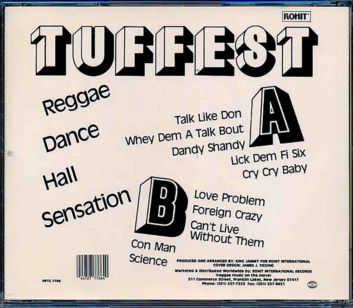 Tuffest - Reggae Dance Hall Sensation [New CD]