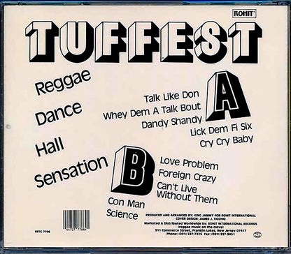 Tuffest - Reggae Dance Hall Sensation [New CD]