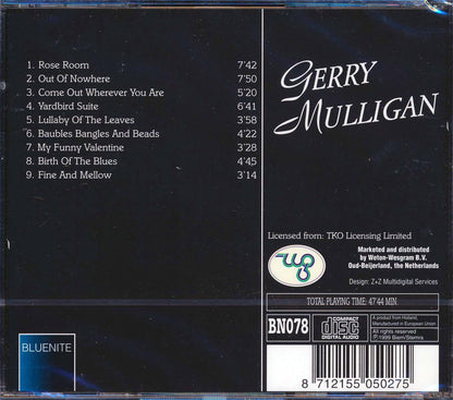Gerry Mulligan - My Funny Valentine [New CD]