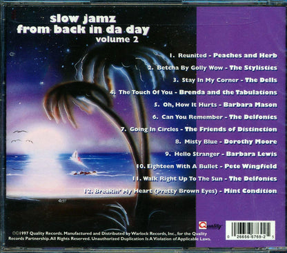 Peaches & Herb, The Delfonics, The Dells, Etc. - Slow Jamz From Back In Da Dayz 2 [New CD]