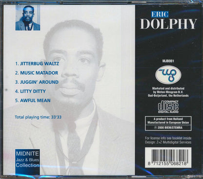 Eric Dolphy - Music Matador [New CD]