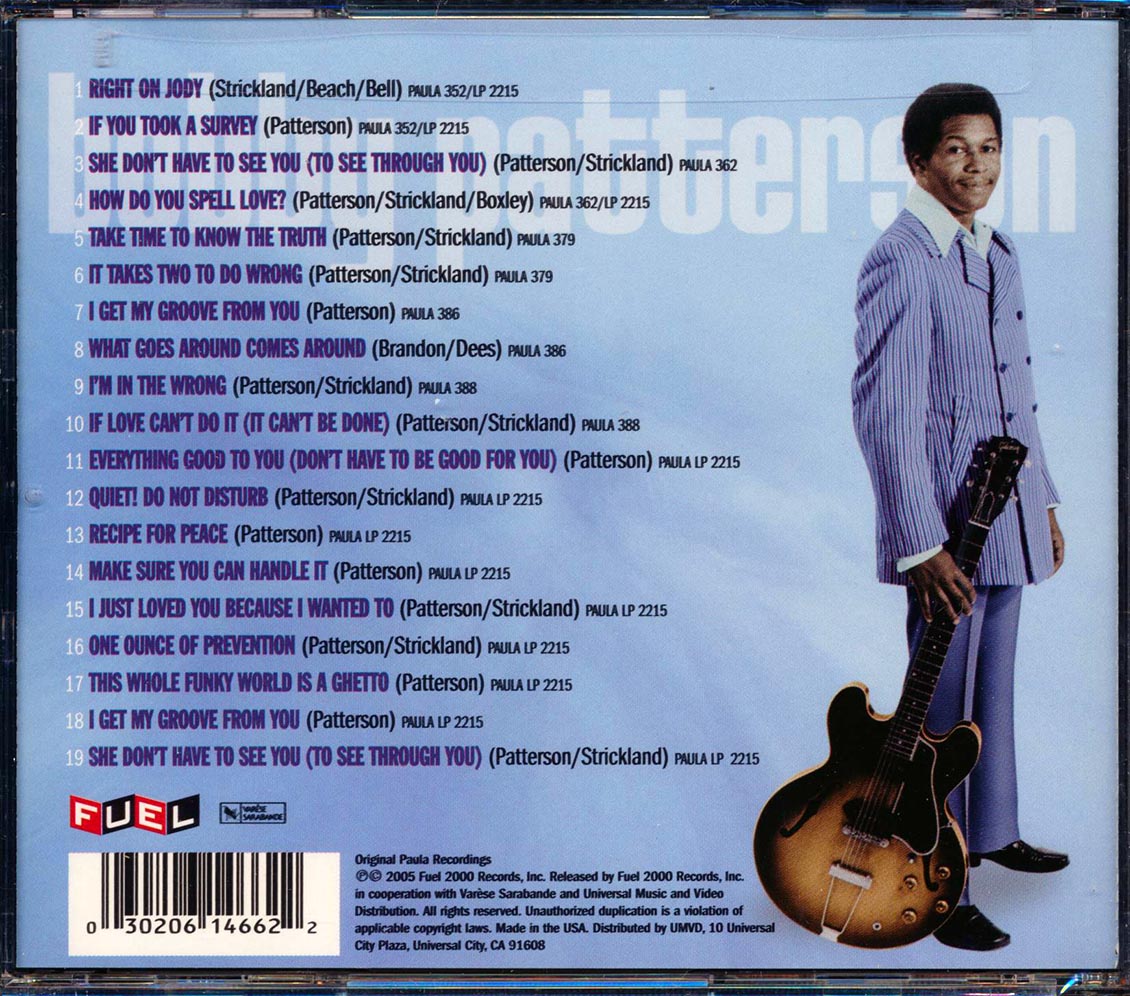 Bobby Patterson - Soul Of The Man [New CD]