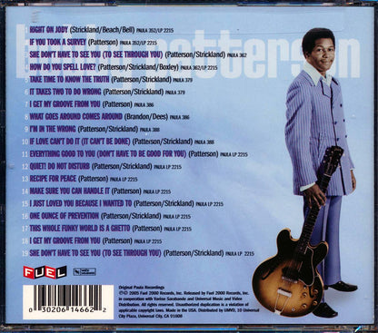 Bobby Patterson - Soul Of The Man [New CD]