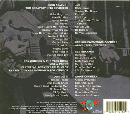 Rick Nelson, Del Shannon, Eddie Cochran, Etc. - Rock N Roll Box (43 tracks) (3xCD) [New CD]