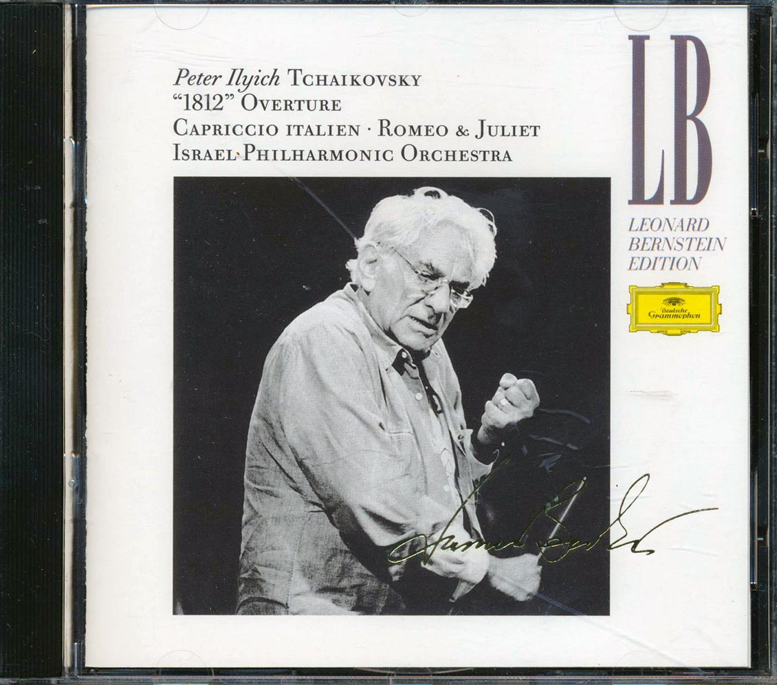 Pyotr Ilyich Tchaikovsky, Leonard Bernstein, Israel Philharmonic Orchestra - Ouvertüre 1812, Capriccio Italien, Romeo & Julia [New] [New CD]