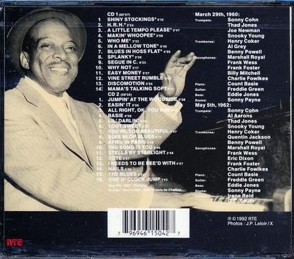 Count Basie - Palais De Chaillot, 20 Mars, 1960 + Olympia, 5 Mai, 1962 (30 tracks) (2xCD) [New CD]
