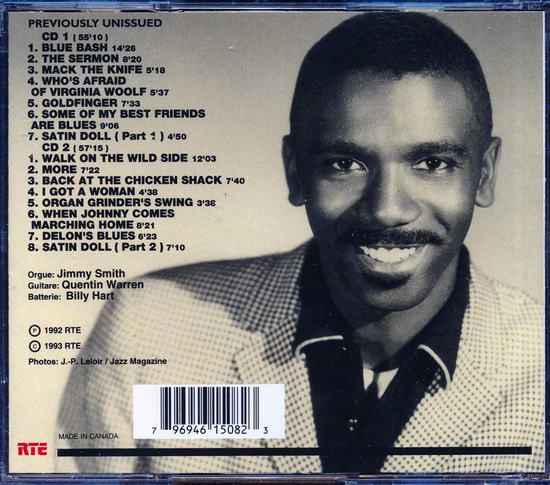 Jimmy Smith & The Trio - En Concert Avec Europe1: Salle Pleyel 28 Mai 1965 (2xCD) [New CD]
