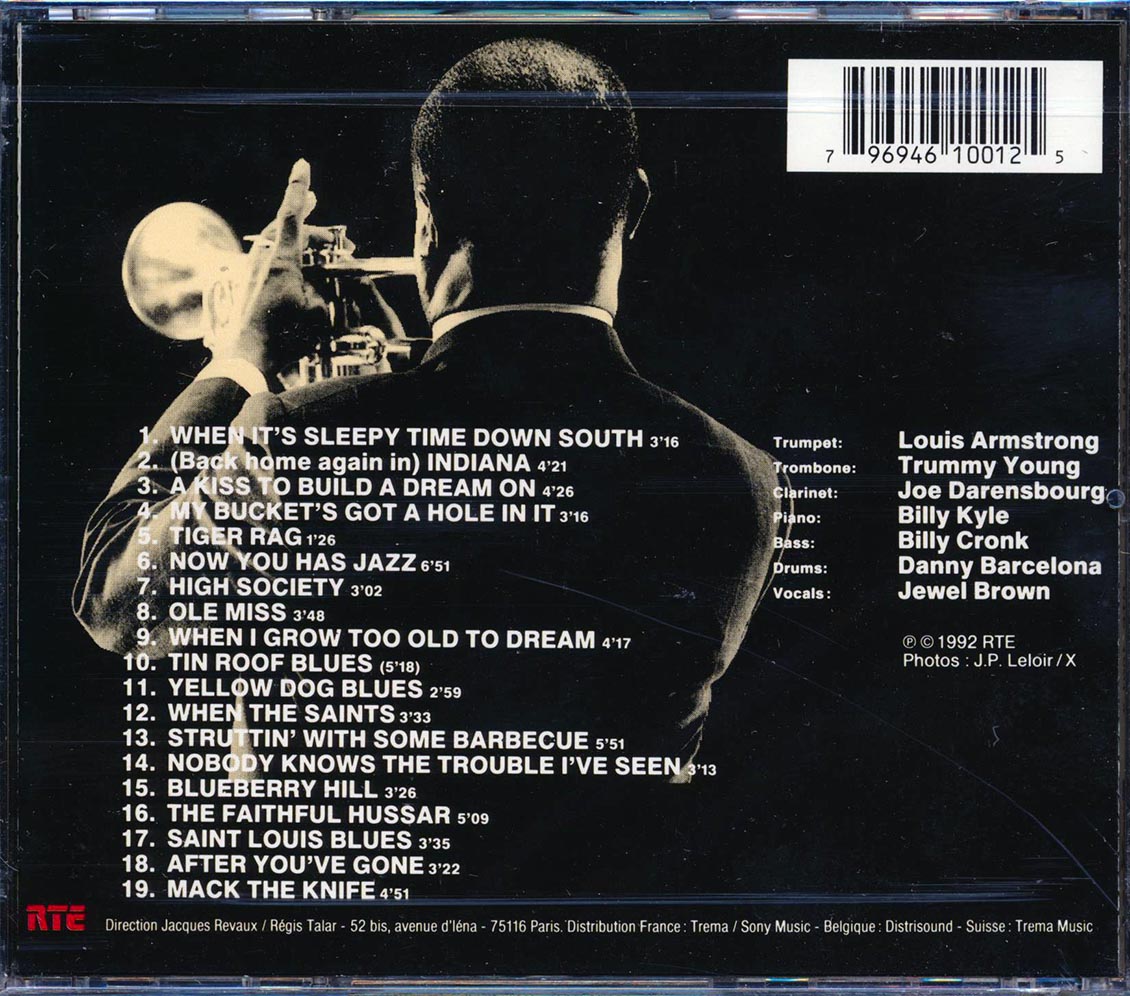 Louis Armstrong & His All Stars - En Concert Avec Europe1: Olympia, 24 Avril, 1962 [New CD]