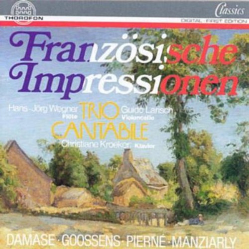 Cantabile - French Impressions / Son Flute Piano & Violincello Music CD