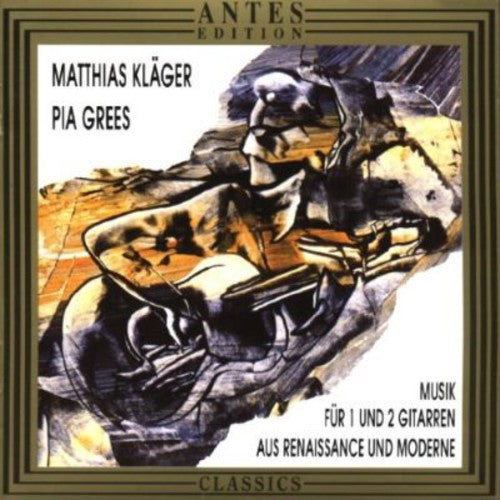 Pia Grees - Music for 1 & 2 Guitars of Renaissance & Modern Music CD