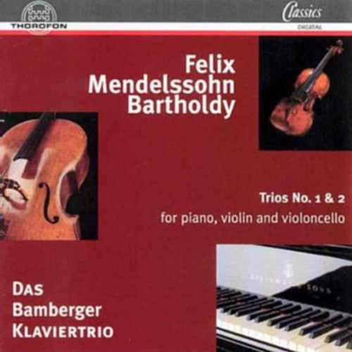 Mendelssohn / Bamberg Piano - Piano Trios 1 & 2 Music CD