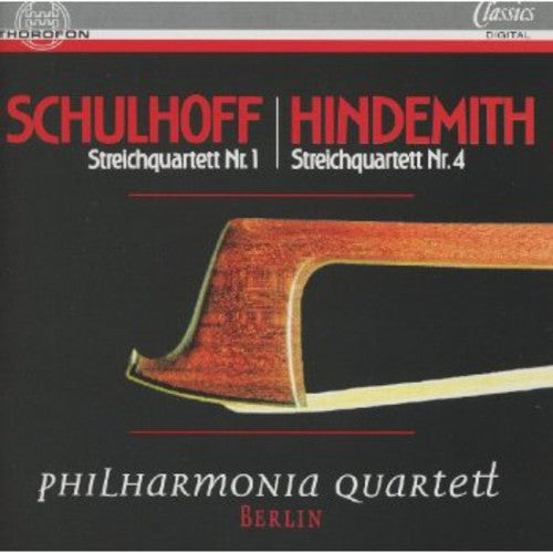 Philharmonia Quartett Berlin - String QT No 1 / QT No 5 Music CD