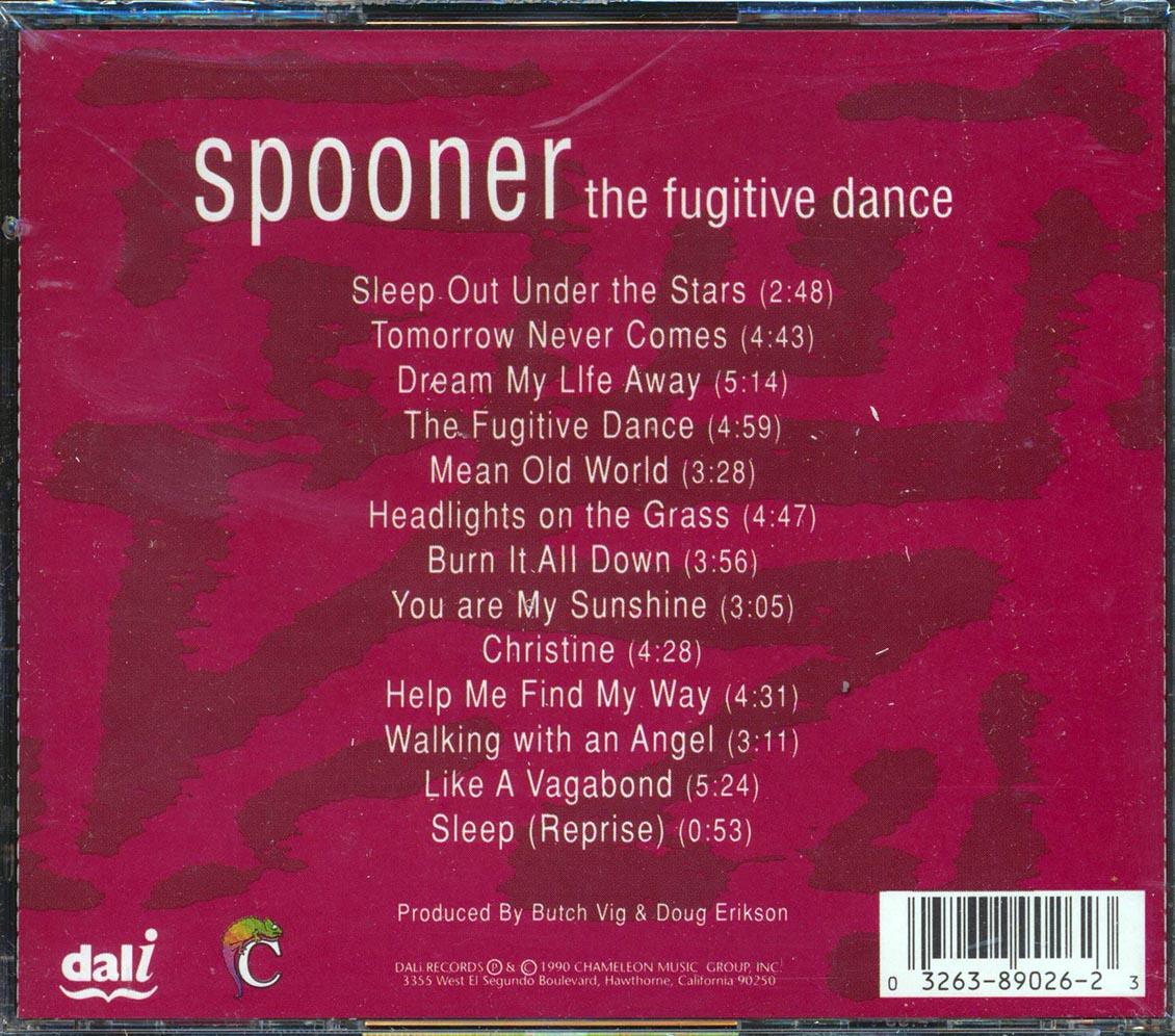 Spooner - The Fugitive Dance [New CD]