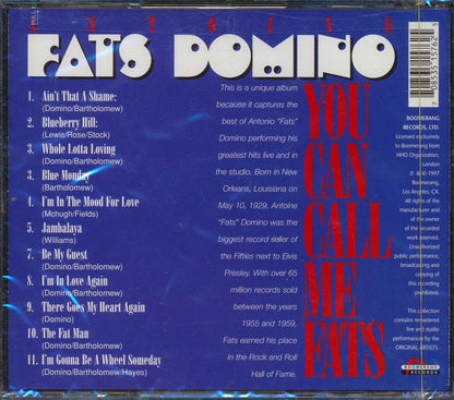Fats Domino - You Can Call Me Fats [New CD]