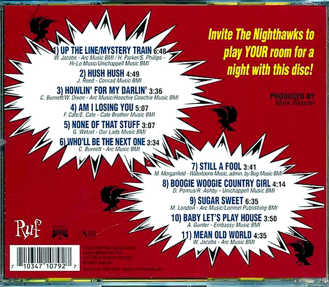 The Nighthawks - Live Tonite! [New CD]