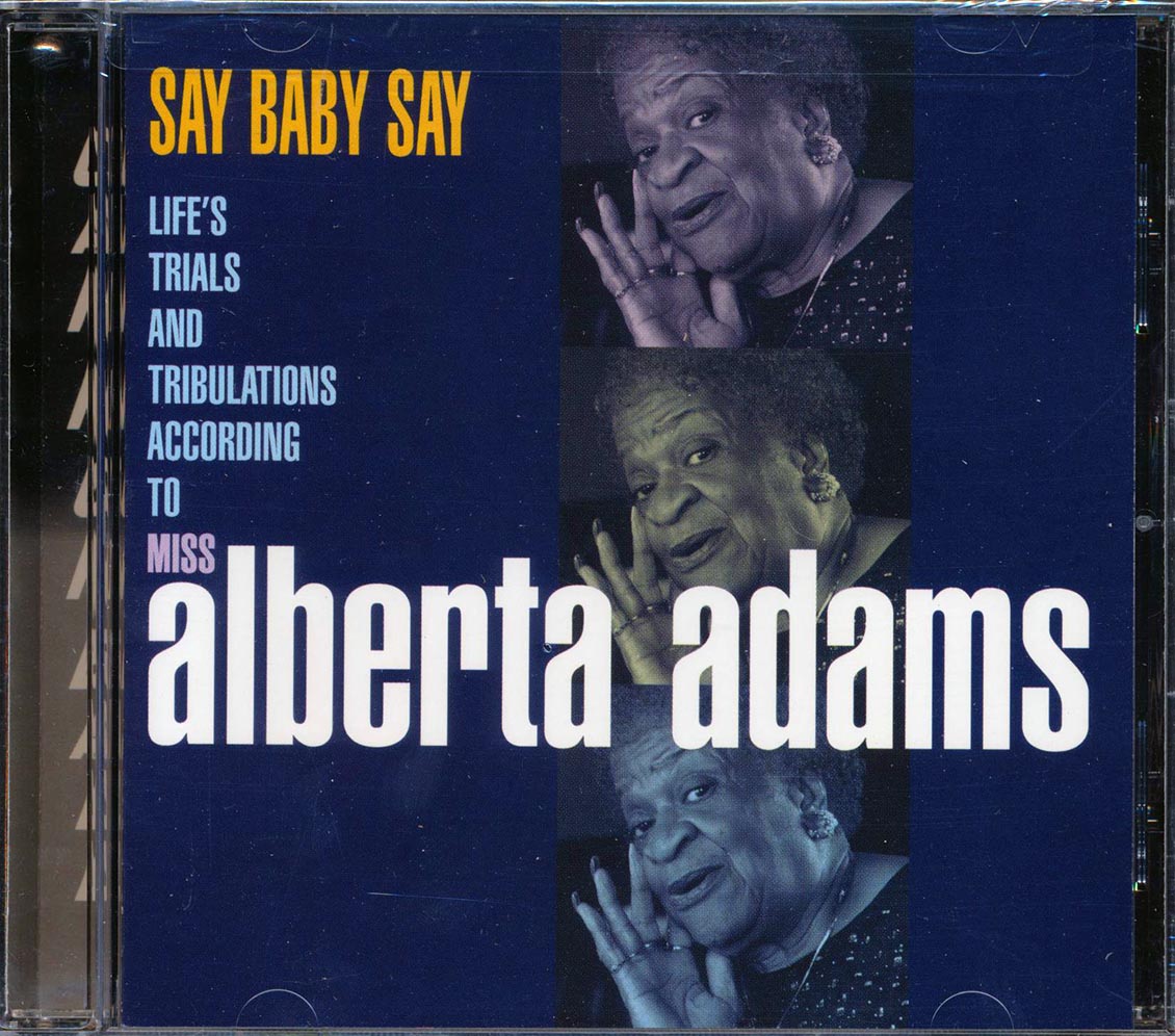 Alberta Adams - Say Baby Say [New CD]