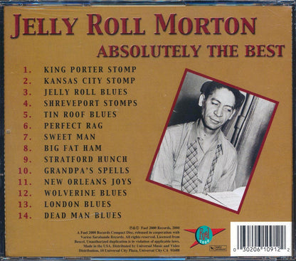 Jelly Roll Morton - Absolutely The Best [New CD]