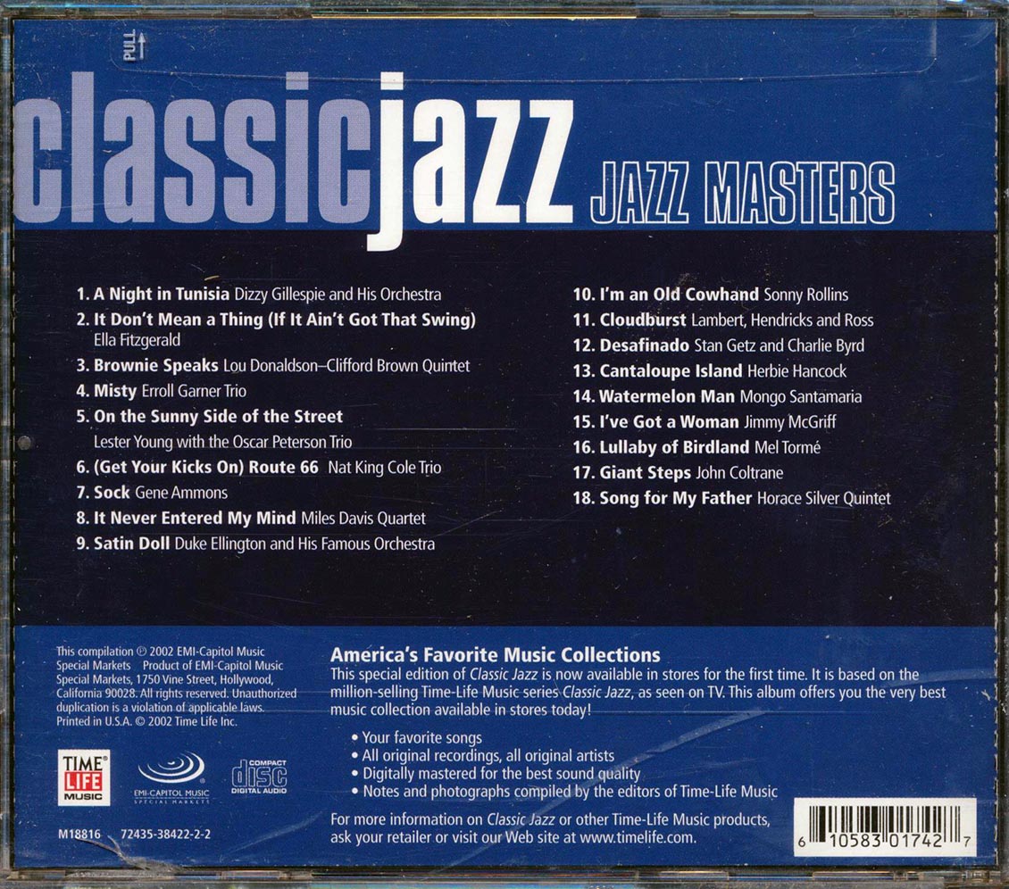 Sonny Rollins, Charlie Byrd, Miles Davis, Ella Fitzgerald, Etc. - Classic Jazz: Jazz Masters [New CD]