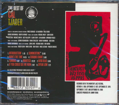 Cal Tjader - Best Of: Live At The Monterey Jazz Festival 1958-1980 [New CD]