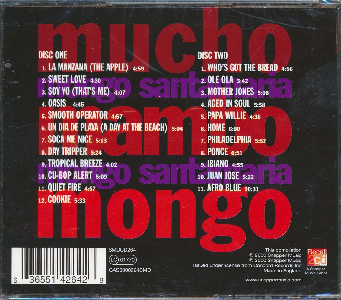 Mongo Santamaria - Mucho Mambo Mongo (23 tracks) (2xCD) [New CD]