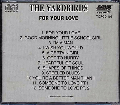 The Yardbirds - For Your Love [New CD]