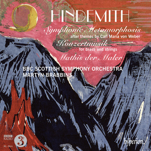 Hindemith / Bbc Scottish Sym Orchestra / Brabbins - Symphonic Metamorphosis Mathis Der Maler Music CD