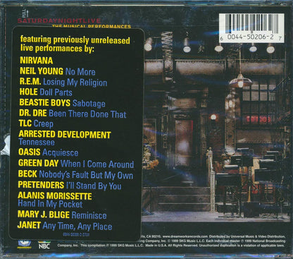 Nirvana, Neil Young, REM, Hole, Dr. Dre, Beck, Green Day, Etc. - SNL 25: Saturday Night Live Musical Performances Volume 2 [New CD]