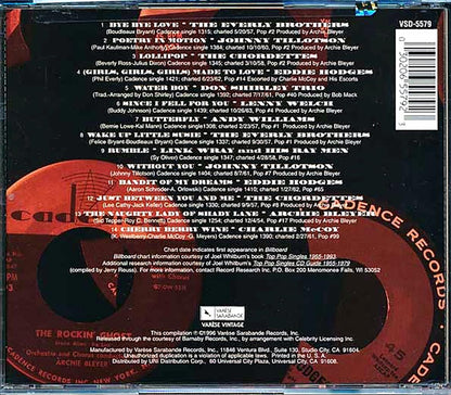 Link Wray, The Everly Brothers, Johnny Tillotson, The Chordettes, Etc. - The History Of Cadence Volume 2 [New CD]