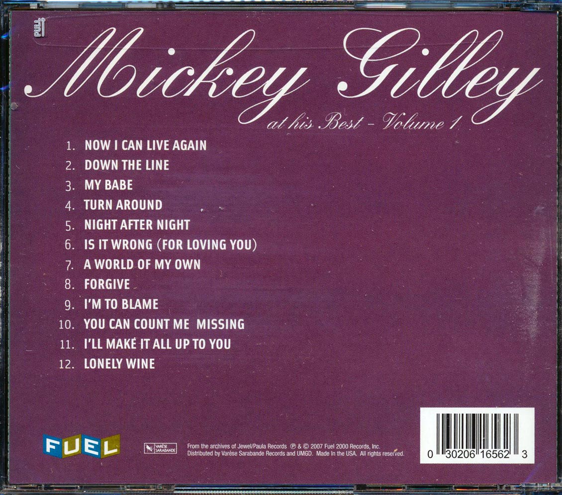 Mickey Gilley - At His Best Volume 1 [New CD]