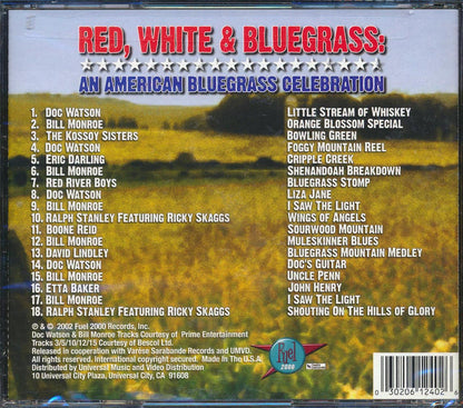 Bill Monroe, Doc Watson, Red River Boys, Etc. - Red, White And Bluegrass: An American Bluegrass Celebration [New CD]