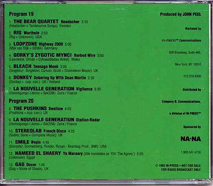 Various - Peel Out In The States Programs 19 & 20 [New CD]
